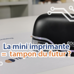 Mini imprimante Tampimprim, le tampon du futur.