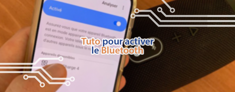 Tuto pour savoir comment activer le Bluetooth sur une téléphone mobile.