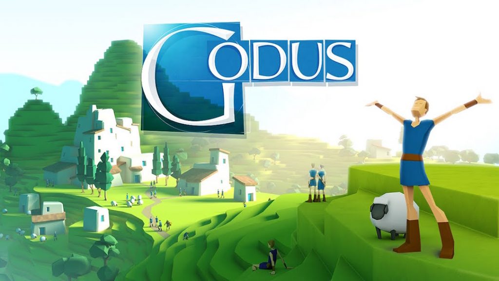 Visuel du jeu mobile Godus développé par 22Cans.