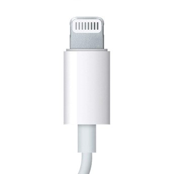 Le connecteur Lightning utilisé uniquement sur les appareils Apple.