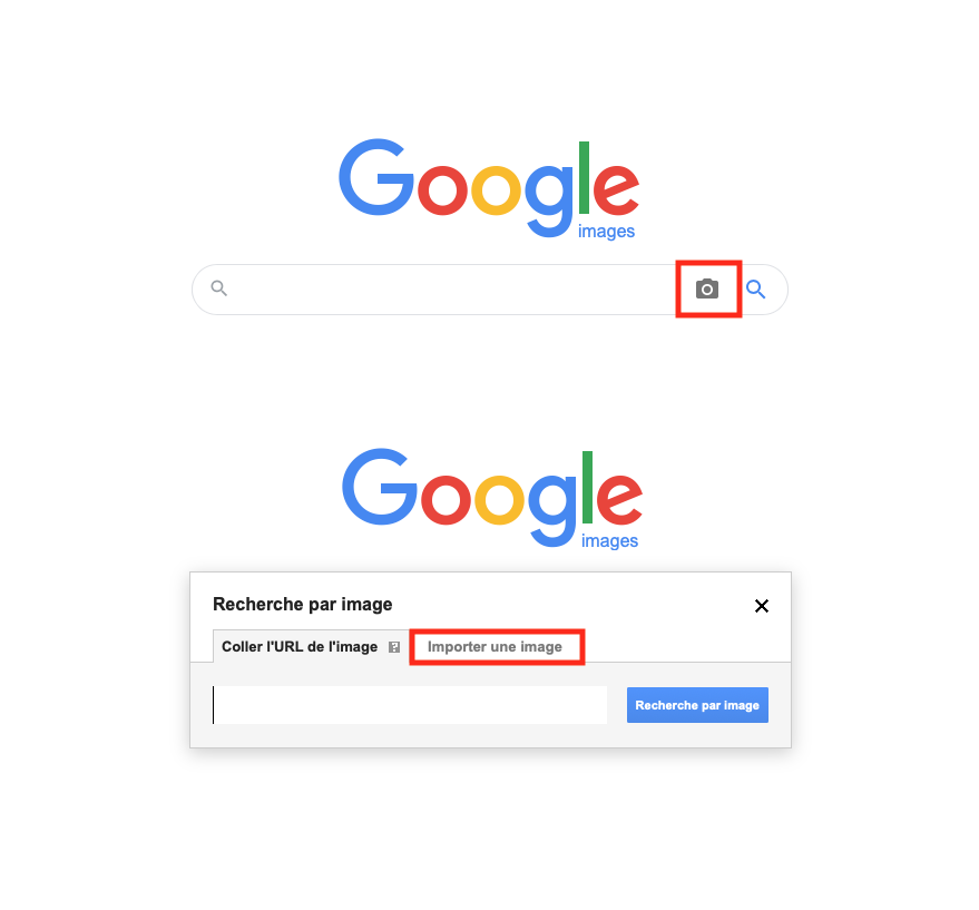 Comment utiliser la recherche par image sur Google.