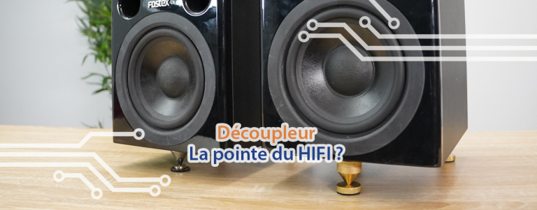 Couverture decoupleur audio enceinte