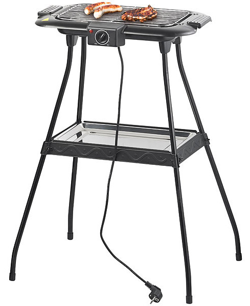 Barbecue électrique avec plateau amovible de Pearl
