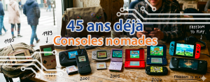 cover article console nomade portable